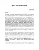 Caso 1: Apple se vuelve global