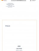 PROYECTO PARTICIPACION ESTUDIANTIL