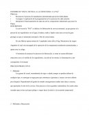 INFORME DE VISITA TECNICA A LA CERVECERIA “LA PAZ”