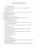 Examen de análisis televisivo