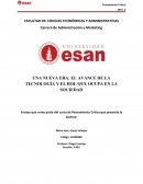 UNA NUEVA ERA: EL AVANCE DE LA TECNOLOGÍA Y EL ROL QUE OCUPA EN LA SOCIEDAD
