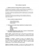 TALLER PELIGROS DE SEGURIDAD