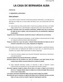 LA CASA DE BERNARDA ALBA ANALISIS