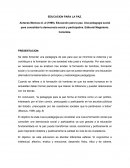 Educacion para la paz