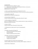CUESTIONARIO INDUSTRIALIZACION EN AMERCIA LATINA