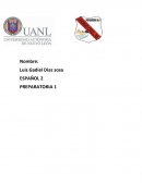 Integradora de español etapa 1 semestre 2