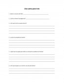 Control de Lectura Una Cama para tres, s/r