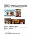 EJEMPLO DE PROMOCIÓN CHOCO KRISPIS