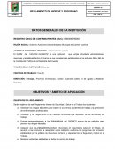 Reglamento de Higiene y Seguridad