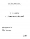 EL excedente y el intercambio desigual