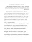 CONTEXTOS DE LA EVALUACIÓN EN EDUCACIÓN