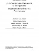 FUSIONES EMPRESARIALES: El caso peruano