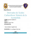 Sintesis de la acetanilida