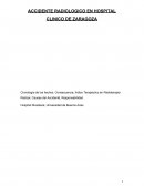 Accidente radiologico en Hospital Clinico de Zaragoza
