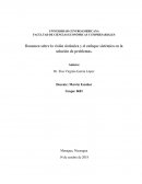 Resumen sobre la visión sistémica y el enfoque sistémico en la solución de problemas