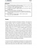 El caso de análisis “Fabricación de Pelonetes en Hershey’s”