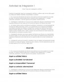 Tipos de Investigación científica