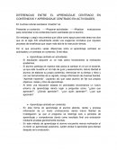 DIFERENCIAS DE APRENDIZAJE CENTRADO EN CONTENIDO Y EN ACTIVIDADES
