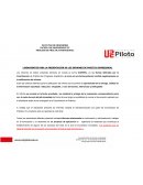 LINEAMIENTOS PARA LA PRESENTACIÓN DE LOS INFORMES DE PRÁCTICA EMPRESARIAL