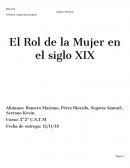 El Rol de la Mujer en el siglo XIX
