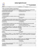 Examen Semestral: COCINA MEXICANA s/r