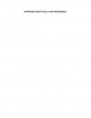 Expresión escrita en la vida profesional