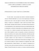 Análisis de la SENTENCIA DE 16 DE NOVIEMBRE DE 2009 del CASO GONZÁLEZ Y OTRAS