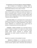 Conceptualización de los Procesos Didácticos y Enfoques Pedagógicos