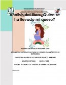 Análisis de quien se robó mi queso