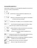 Competencia Comunicativa Evaluación Sumativa