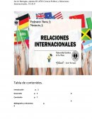 Relaciones internacionales, Estados Unidos
