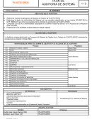 OBJETIVOS DE LA AUDITORÍA