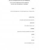 Tasa de crecimiento y envejecimiento de la población