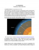 LA ATMOSFERA. CAPAS DE LA ATMÓSFERA TERRESTRE