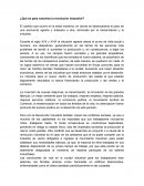 Causas y consecuencias de la revolución industrial