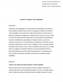 Ensayo de pequeño cerdo capitalista