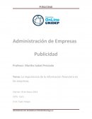 La importancia de la información financiera en las empresas