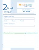 Ejemplo examen MATEMÁTICAS