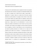 Ensayo sobre el discurso de la dignidad del hombre