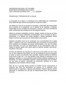 Promocion y prevencion de la salud