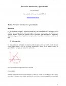 Derivación introducción y generalidades