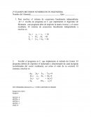 EXAMEN METODOS NUMERICOS EN INGENIERIA