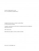 Asesoría Financiera a la empresa SEIGARD CHILE S.A