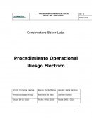 Constructora Baker Ltda. Procedimiento Operacional Riesgo Eléctrico