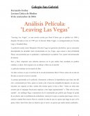 Ensayo película Leaving las Vegas