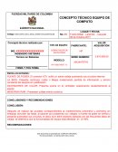 CONCEPTO TÉCNICO EQUIPO DE COMPUTO