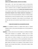 INCIDENTE PARA PROBAR DERECHOS POSESORIOS DENTRO DE LA SUCESION