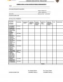 RÚBRICA PARA LA EVALUACIÓN DE TRABAJO MONOGRÁFICO