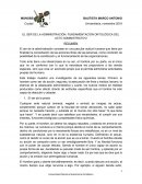EL SER DE LA ADMINISTRACIÓN. FUNDAMENTACIÓN ONTOLÓGICA DEL ACTO ADMINISTRATIVO