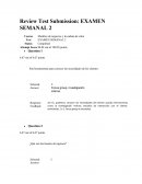 EXAMEN 2 MODELOS DE NEGOCIOS Y CADENA DE VALOR